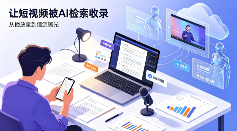 鸡冠区短视频创作者新必修课：吃透 GEO 优化，让抖音内容被豆包、DeepSeek、元宝智能体收录